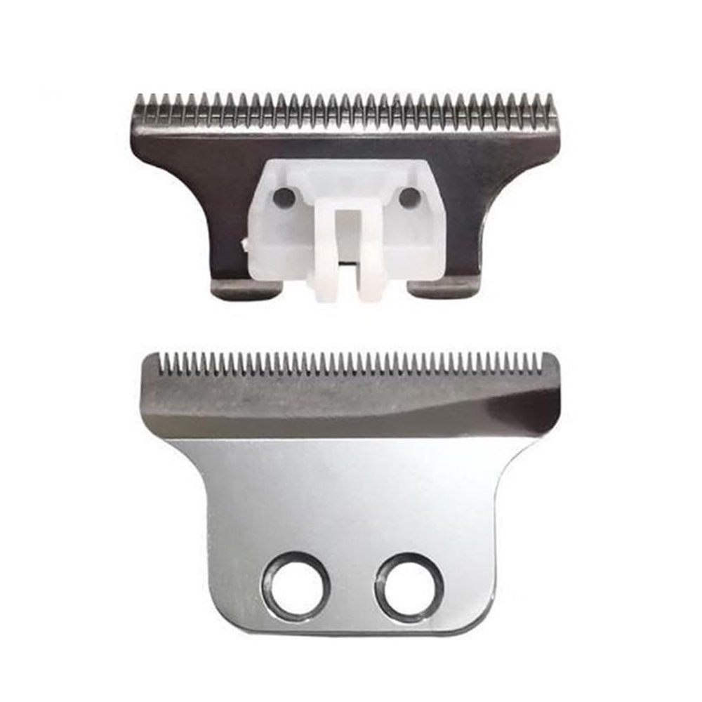 1PC Hair Clipper T-Blade Stainless Steel Hair Trimmer Baldhead Hair Cutter Accessories Hair Clipper Parts(A)