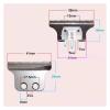 1PC Hair Clipper T-Blade Stainless Steel Hair Trimmer Baldhead Hair Cutter Accessories Hair Clipper Parts(A) view 4