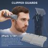 2 Pack Replacement for 1/2 Wahl Clipper Guards Set,1/16" 1.5mm Hair Clipper and Trimmer Attachment for Professional Stylists and Barbers (Grey) view 2