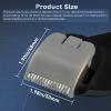 2 Pack Replacement for 1/2 Wahl Clipper Guards Set,1/16" 1.5mm Hair Clipper and Trimmer Attachment for Professional Stylists and Barbers (Grey) view 3