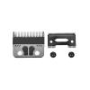 Compatible For WMARK W-13 DLC FADE Hair Clipper Spare Blade 440C Stainless Steel Powder Metallurgy Ceramic Moving Blade Replacing Accessories Hair Clipper Parts view 2
