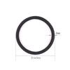 120 Count Beige Hair Ties Bulk Pack, Strong No Damage Elastic Hair Bands for Thick Hair, Seamless No Crease Ponytail Holders for Women, Girls, Sports & Everyday Use (4mm) view 2