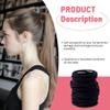 120 Count Beige Hair Ties Bulk Pack, Strong No Damage Elastic Hair Bands for Thick Hair, Seamless No Crease Ponytail Holders for Women, Girls, Sports & Everyday Use (4mm) view 4