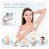 Electric Razors for Women 2 in 1,Compatible for Bikini Trimmer Face Shavers Hair Removal for Underarms Legs Ladies Body Trimmer IPX7 Waterproof(Blue) view 3