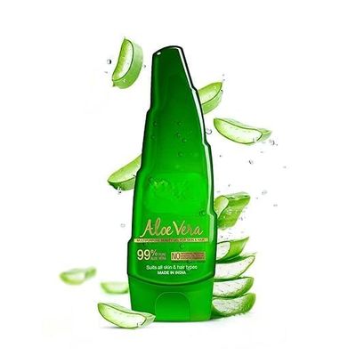 Aloe Vera Skin and Hair Beauty Gel, 99% Pure, 250 ml