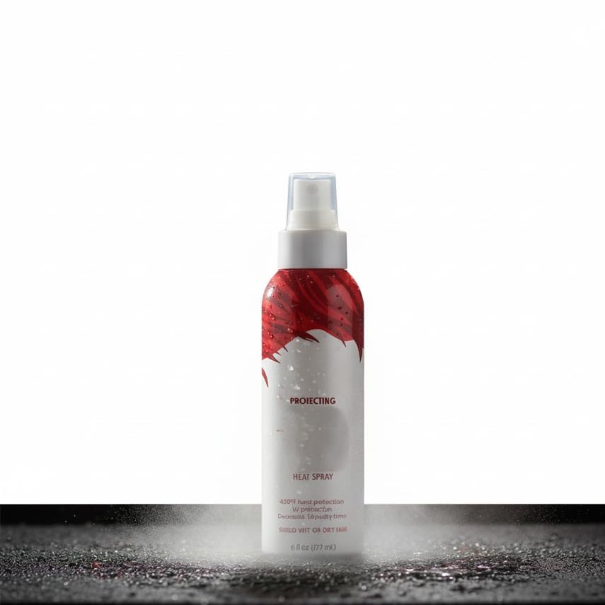 Beat the Heat Protectant Spray for All Hair Types, 6 oz (Pack of 1)