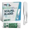 DermaTwist 10R Blades Dermaplaning 100-Pack Sterile Dermaplaning Razors for Women Face  10R Dermaplane Blades for face view 1