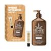 Hempz Winter Hydration Vanilla Gift Set, Body Loton and Lip Balm Duo, Limited Edition, 17 oz and .44 oz view 2