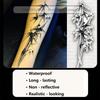 INKPOPO 3 Sheets Semi-Permanent Tattoos for Adults, 7-15 Days Longwear, Waterproof & Realistic Finish, Adult Art Temporary Tattoos, Flower Series 143 view 3
