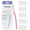 THURLADY Dermaplane Razor for Women Face, 1 Reusable Handle + 31 Microblades view 1