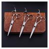 5.5 Inch Hairdresser'sHand-Shaped Handle, Handle, High Knot Handle,Barber Scissors, Flat Scissors, Bangs Scissors Hair Cutting view 2