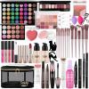 Makeup Set for Women Full Kit Include Eyeshadow Concealer Palette Lip Gloss Lipstick Eye Pencil Makeup Brushes, All In One Makeup Gift Set For Teen Girls and Beginner, Stocking Stuffers for Teen Girls view 1