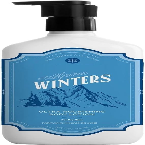 Alpine Winters Ultra Nourishing Body Lotion, Tea Tree Oil and Shea Butter, For Dry Skin, 300ml