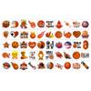 100Pcs Basketball Party Decorations Birthday Party Favors Supplies Accessories Gift Idea Basketball Stickers Suitable For All Of Ages Adult Youth Kids Basketball Temporary Tattoos view 3