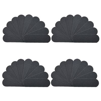 40Pcs Foot File Replacement Pads Corse  Fine Stainless Steel Foot File Refills 1.7x5.3'' Callus Cuticle Hard Dead Skin Remover Sandpaper Pads Pedicure Tools for Feet Refills