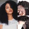 12 Inch Afro Kinky Curly Bob Wig Human Hair 200 Density Kinkycurly Wig Human Hair 13x4 Hd Deep Wave Curly Bob Lace Front Wigs Human Hair Pre Plucked Glueless Short Curly Frontal Wigs For Black Women view 3