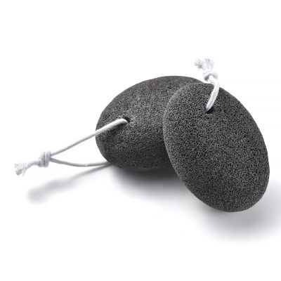 Rolabling Natural Pumice Stone for Feet & Hands Lava Rock Callus Remover, Deep Exfoliator for Dry Cracked Heels, Dead Skin & Hard Skin Pedicure Tool for Smooth Soft Feet
