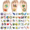 100PCS Volleyball Sports Temporary Tattoos for Kids,Super Cute Volleyball Themed Birthday Party Favors, Supplies, Decorations, Fake Tattoo Stickers, School Rewards Gifts for Boys Girls view 3