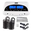 Ionic Foot-Bath Machine Ionic Foot Detox Machine Ionic Detox Foot Bath SPA System for 2 Users, LCD Foot Bath Cleanse Spa System with 2 Waist Belts, 2 Wrist Straps, 2 Arrays view 1