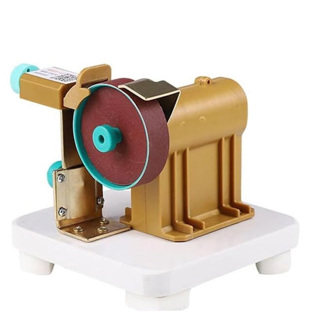 Hair Cutting Shear Grinder, Hair Scissors Grinding Machine, Hairdresser Scissors Sharpener Polisher, Grinding Wheel Speed 9800rpm, Fast Sanding, for Barber Scissors, Scissors, Knife