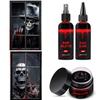 Halloween Fake Blood Makeup Kit 3PCS & Halloween Window Decorations 2PCS Blood Skeletons view 1