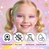 DAGEDA Sparkling Pink Body Glitter Stick,Sparkly Face Glitter Makeup,Holographic Hair Glitters Mermaid Makeup Rave Outfits for Women, Shimmer Face Paint Stick Singer Concert Accessories view 3