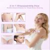 Joigivit 2 in 1 Bikini Trimmer for Women Dual Head Shaver Electric Razors Lady Pubic Hair, Ipx7 Waterproof Bikini Underarm Arms Leg Face Body view 2