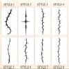 (10pcs) Halloween Temporary Tattoo Stickers for Scars & Face  Waterproof Fake Wound & Scar Tattoos, Realistic One-Time Use Makeup Stickers for Costume & Cosplay (STYLE 3) view 3