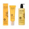 BOLDEN Shea Oil with Vitamin E 16.9 fl oz & Bright & Firm Eye Cream 0.5 fl oz Bunlde | Natural Moisturizer for Skin & Hair + Eye Cream for Dark Circles and Puffiness view 1