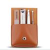 MVNOIRE Portable Pedicure kit Steel Nail Clippers Tool Travel Grooming Case Gift Box Nail Scissors Set view 1