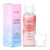 AuReve Eyelash Cleanser Concentrate 100ml Lash Shampoo Concentrate Lash Cleanser Oil-Free Eyelash Extension Shampoo with Salon Home Care -Makes 20 Bottles 60ml Foaming Cleaner, Peach view 1
