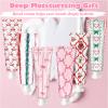 24 Pcs Pink Bow Hand Cream Gifts Bulk Valentine Party Favors for Women Coquette Pink Bow Mini Hand Lotion Travel Size Moisturizer Cream for Dry Cracked Hands Coquette Party Favors for Coworker view 3