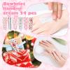 24 Pcs Pink Bow Hand Cream Gifts Bulk Valentine Party Favors for Women Coquette Pink Bow Mini Hand Lotion Travel Size Moisturizer Cream for Dry Cracked Hands Coquette Party Favors for Coworker view 4