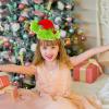 MOHYS Elf Hat Headband Christmas Headband for Xmas Holiday Party Accessory view 2