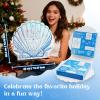 Color Nymph Makeup Advent Calendar 2025, 24 Days Surprise Beauty Makeup Gift Sets for Adlut Women & Teen Girls, 2025 Christmas Countdown Calendar Holiday Full Cosmetic Kit (Blue) view 3