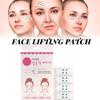 Face Lifting Tape, Neck Tape Lifting Invisible, 40pcs Traceless Plastic Face Patches for Double Chin Saggy Neck view 3