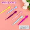 Yoizyfree Lip Scrub Brush - 12 Pcs Lip Scrubber Dual-ended Lip Exfoliator Brush,2-in-1 Silicone Lip Brushes Lip Mask Applicator Lip Scrub Tool view 2