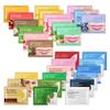 QSLYUYUAN 15 Pairs Under Eye Patches and 15 Pcs Lip Patches,Hydrating Under Eye Masks and Lip Masks,Moisturizing Eyepatches and Lipmasks,Travel Eyemasks for Dark Circles,Skin Care Gift Set for Women view 1