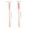 3pcs Toe Cleaning Brush Handheld Anti-Itch Exfoliating Tool for Seniors Gentle Foot Scrubber for Sensitive Skin Compact and Portable Design for Easy Use view 2
