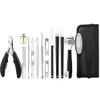 17PCS Pedicure Set kit Ingrown Toenail Trimmer Nail Clippers Cuticle Cutter Pedicure Plier Pedicure Tool,6pcs Set (17pcs Set) view 1