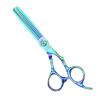6.0" Shiny Gradient Hairdressing Scissors Barber Thinning Shear Salon Cutting Scissors Haircut Scisor Japanese Pet Dog Grooming(Thinning Scissor) (Thinning Scissor) view 1
