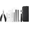 17PCS Pedicure Set kit Ingrown Toenail Trimmer Nail Clippers Cuticle Cutter Pedicure Plier Pedicure Tool,6pcs Set (11pcs Set C) view 1