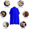 Fashion Hair Cutting Barber Cape, Professional Haircut Salon Cape for Boys and Girls Klein Blue view 3