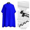 Fashion Hair Cutting Barber Cape, Professional Haircut Salon Cape for Boys and Girls Klein Blue view 4