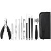 17PCS Pedicure Set kit Ingrown Toenail Trimmer Nail Clippers Cuticle Cutter Pedicure Plier Pedicure Tool,6pcs Set (13pcs Set) view 1