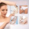 YUYTE Electric Women Trimmer Bikini Hair Remover Rechargeable IPX7 for Sensitive Areas with USB Charging 90 Minutes Use Time view 3