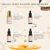 Orange 23 Pcs Facial Skin Care Set for Women & Men, Bath and Body Kit, Spa Gift Baskets, Birthday Gifts For Women, Cream, Serum, Face Oil, Sheet Mask, Clay Mask, Christmas, Valentines, Mother Day view 4