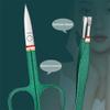 16Pcs Nail Manicure Set Pedicure Kit Eyebrow Tweezers Men Women Nail Tool Kit with,Green (Green) view 4