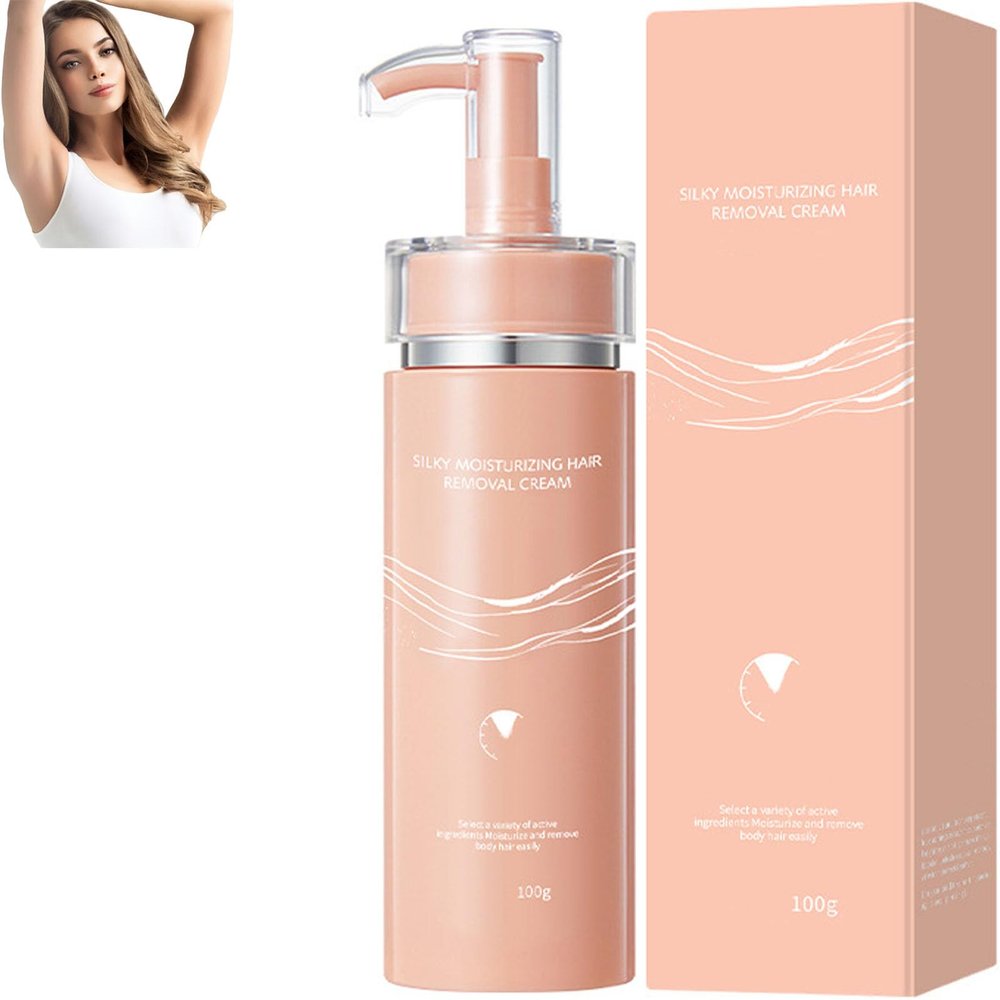 Gentle Face Hair Removal Cream, Gentle Body Hair Removal Cream, Mild Depilatories for Underarms, Legs, And Arms, Mild Depilatories for Women and Men (1bottle)