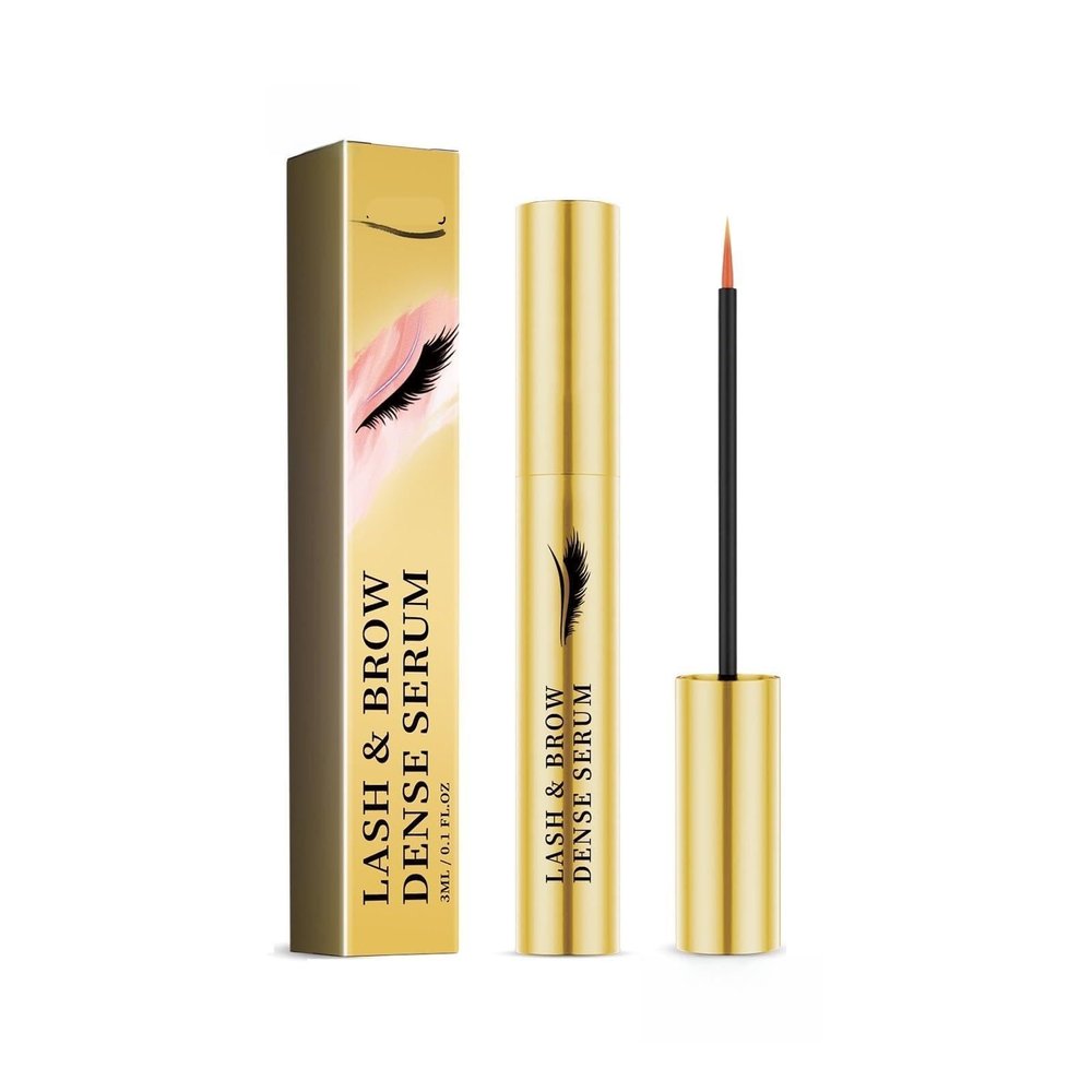 Lash & Brow Enhancing Serum - Natural Growth Formula For Longer, Fuller, Curlier Lashes & Brows Gentle Nourishment Healthy-looking Results(2PCS)